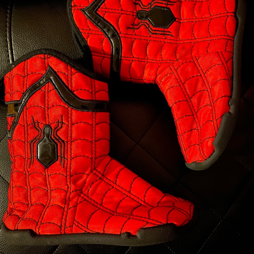 Disney store Spiderman boots slippers 🕷